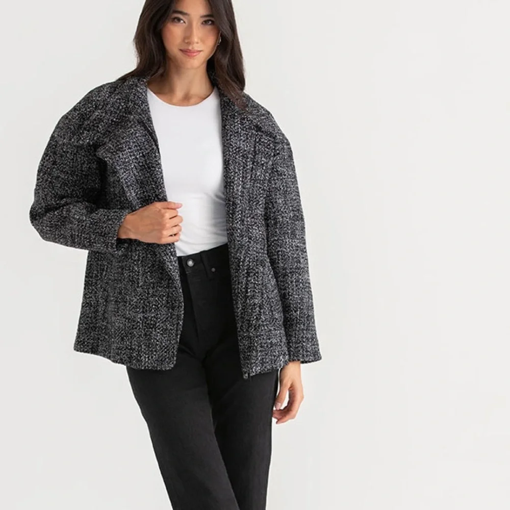 Addition Elle tweed blazer jacket NWOT - Picture 9 of 9